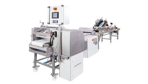 Dosing roller machine Typ DDWO with Distributor unit Type VE400